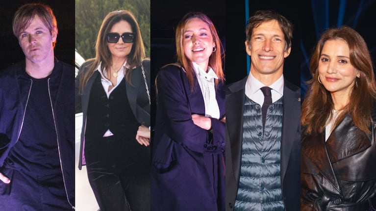 Benjamín Amadeo, Andrea Frigerio, Sofi Martínez, Iván d Pineda y Bárbara Lombardo