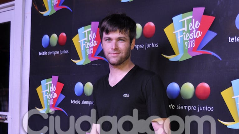 Benjamín Amadeo en la Telefiesta. (Foto: Jennifer Rubio-Ciudad.com)