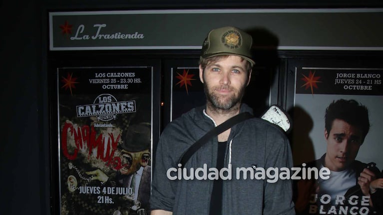 Benjamín Amadeo la rompió en La Trastienda (Foto: Movilpress)