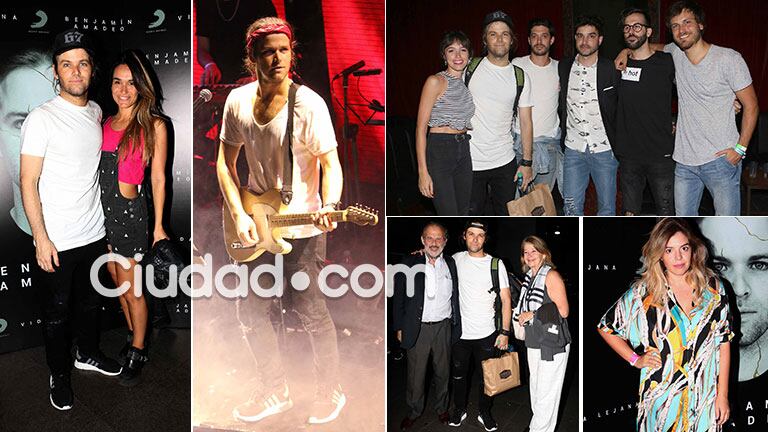 Benjamín Amadeo presentó su disco, Vida Lejana (Foto: Movilpress)