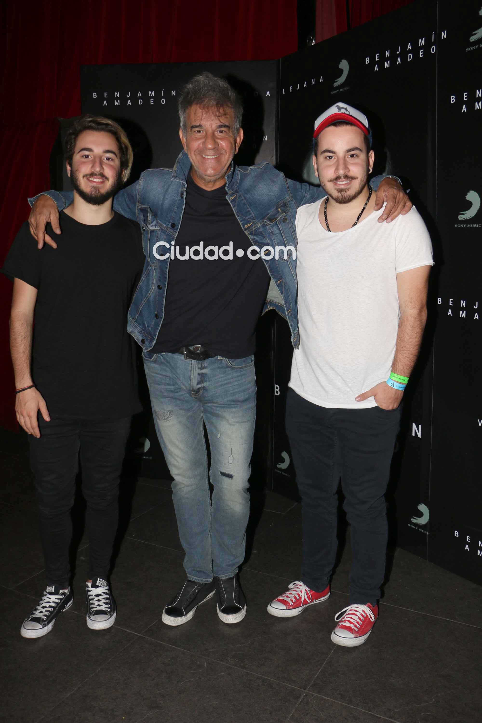 Benjamín Amadeo presentó su disco, Vida Lejana (Foto: Movilpress)