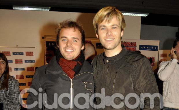 Benjamín Amadeo y Benjamín Rojas, juntos en la avant (Foto: Jennifer Rubio). 