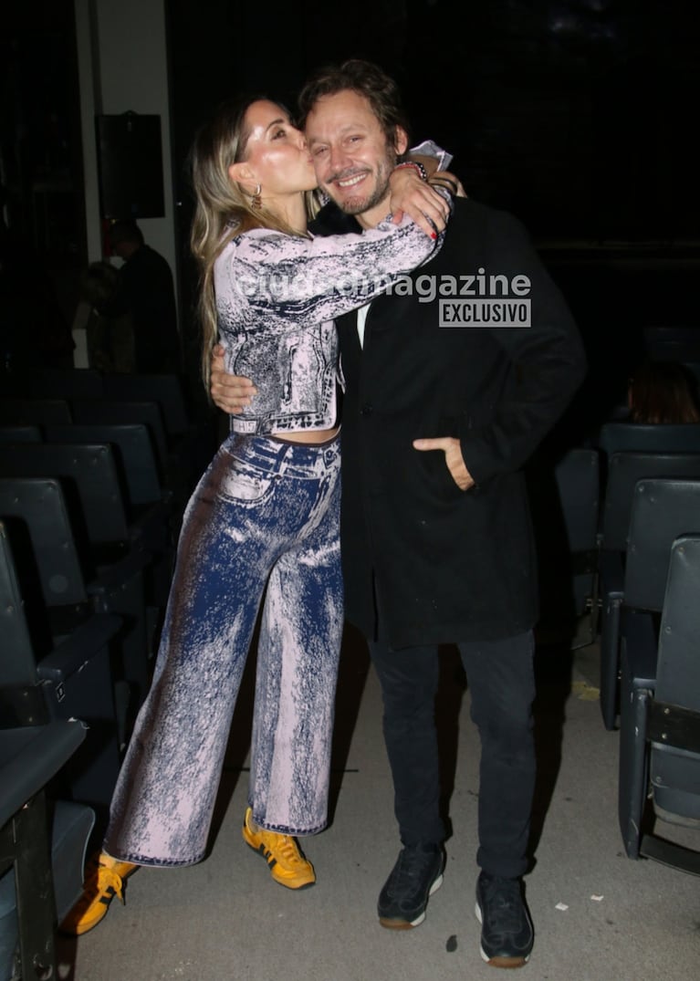 Benjamín estrenó de Secreto en la Montaña y Anita Espasandín lo acompañó (Foto: Movilpress).