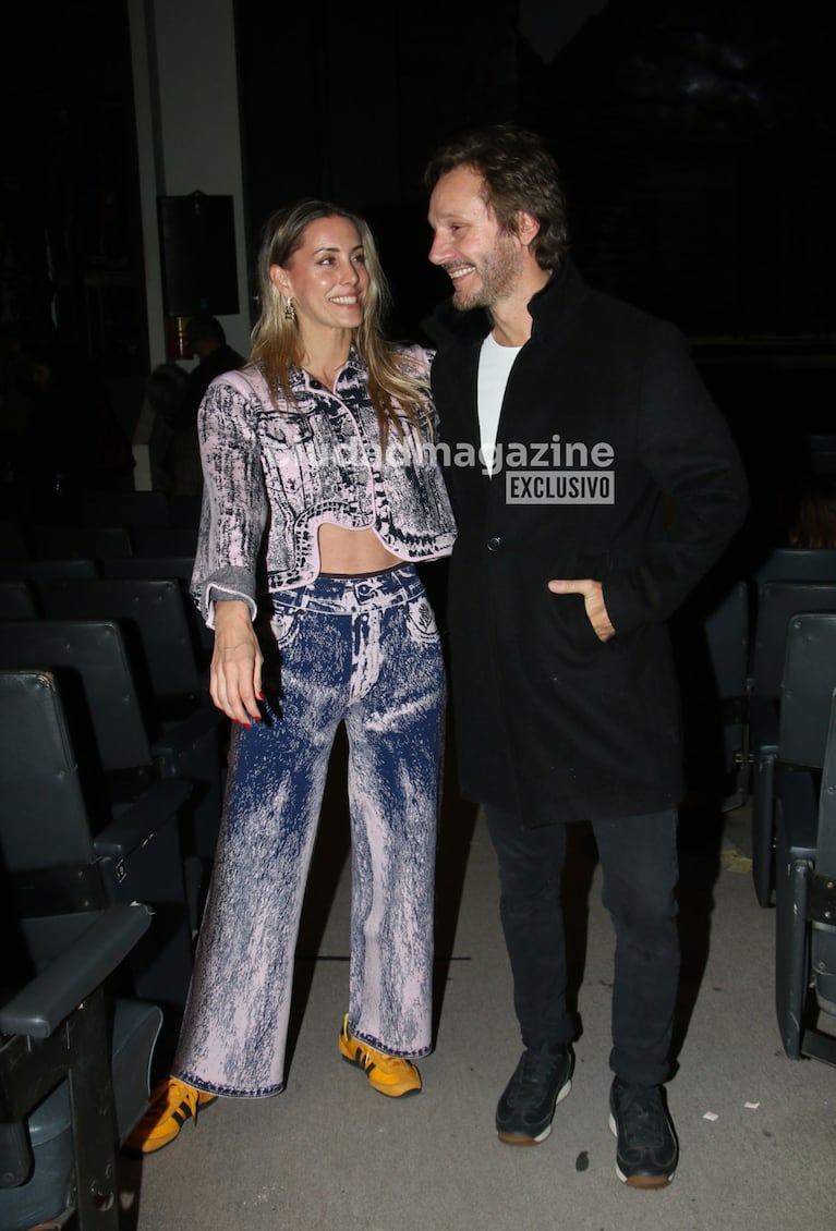 Benjamín estrenó de Secreto en la Montaña y Anita Espasandín lo acompañó (Foto: Movilpress).