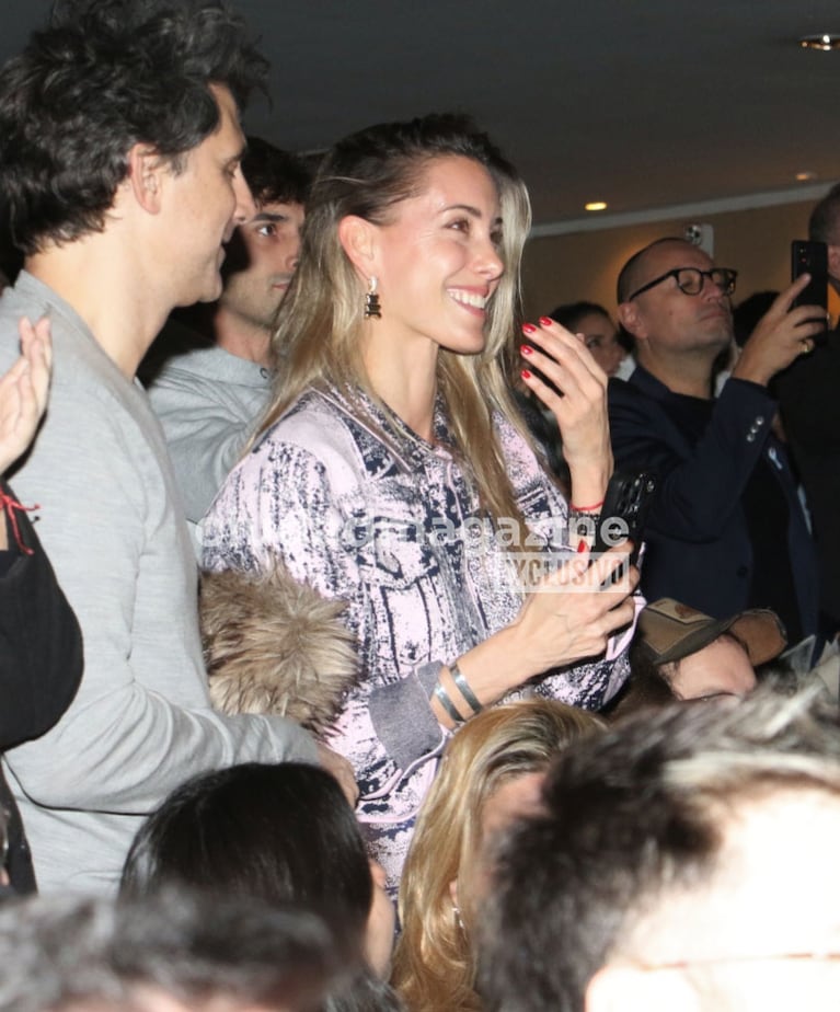 Benjamín estrenó de Secreto en la Montaña y Anita Espasandín lo acompañó (Foto: Movilpress).