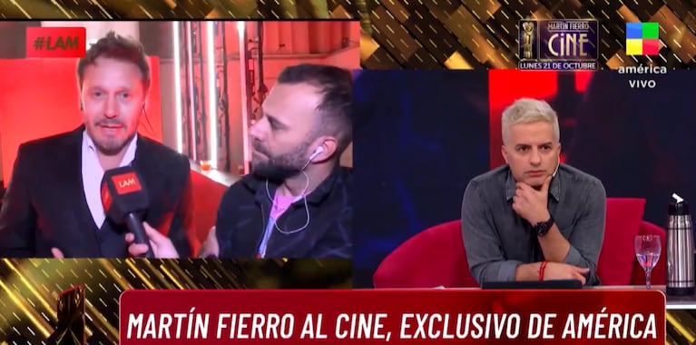 Benjamín habló sobre la separación de Pampita y Roberto en LAM.