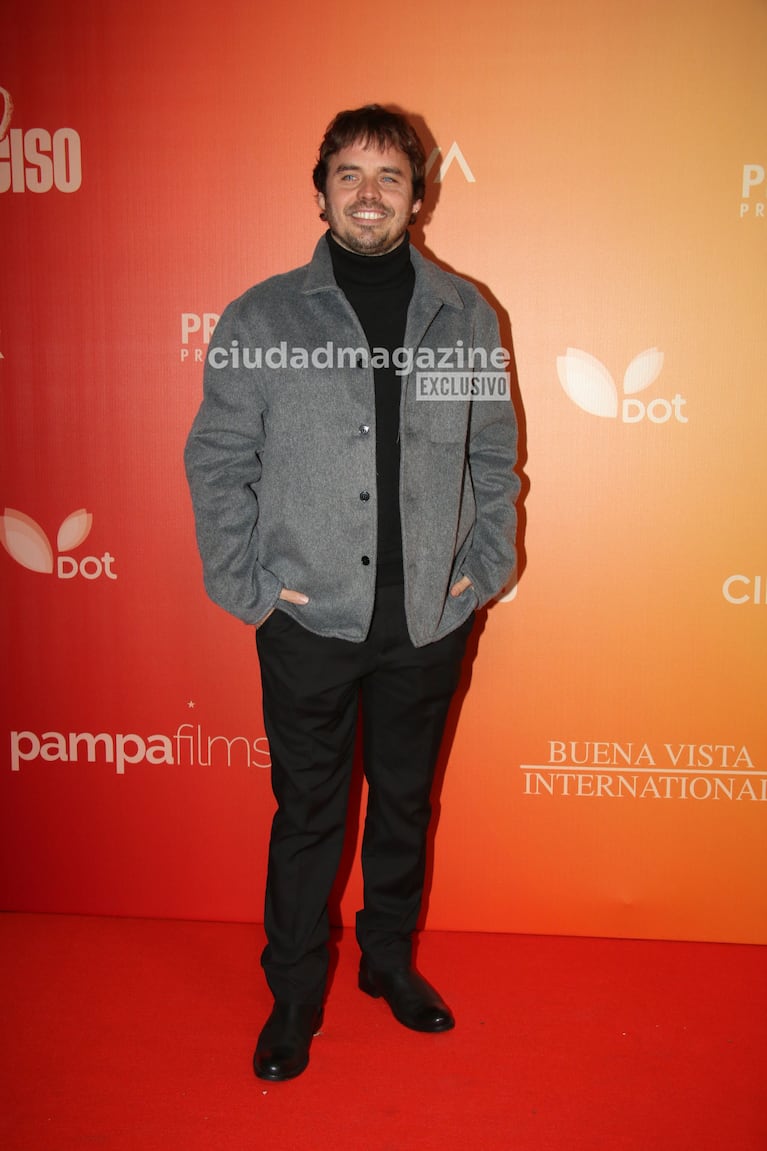 Benjamín Rojas en el estreno de Yo Narciso (Foto: Movilpress).