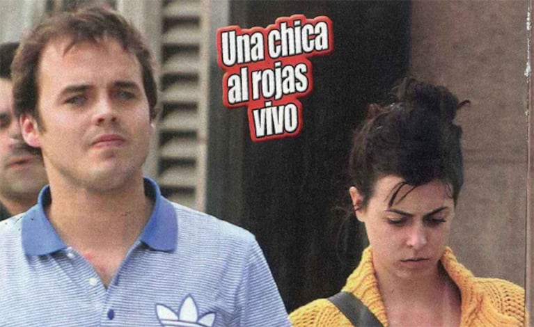 Benjamín Rojas, serio pero bien acompañado. (Foto: revista Paparazzi)