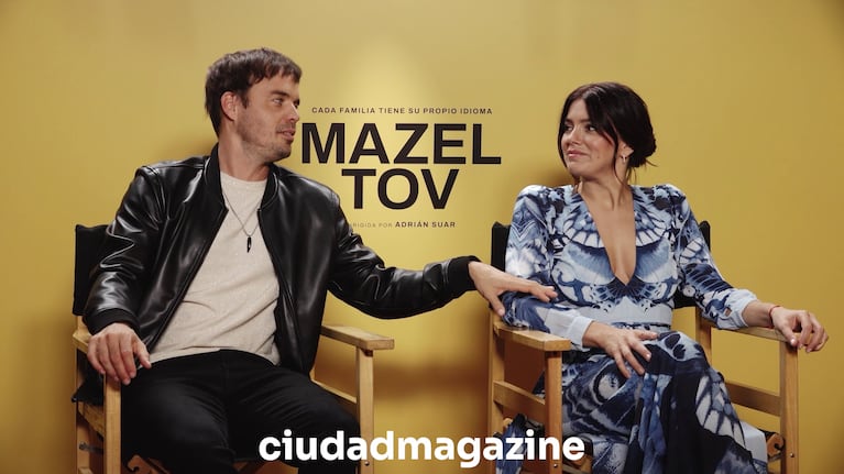 Benjamín Rojas y Natalie Pérez con Ciudad por Mazel Tov.