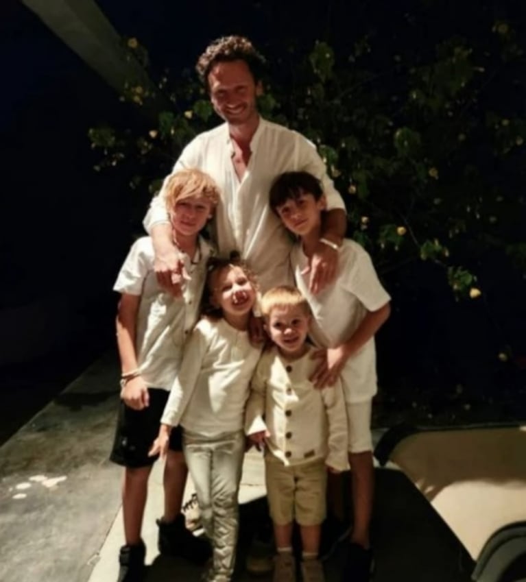 Benjamín Vicuña celebró el fin de año junto a Gonzalo Valenzuela y sus hijos, Silvestre y Alí: las fotos