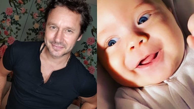 Benjamín Vicuña compartió las fotos más dulces de Amancio: El Principito y sus caritas