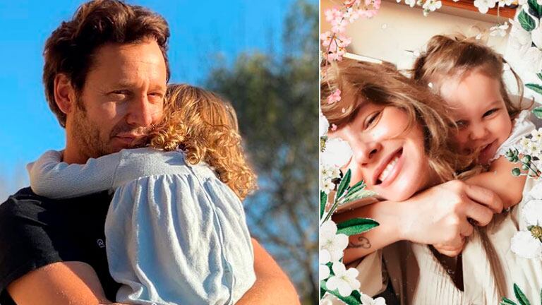Benjamín Vicuña compartió tiernas postales junto a la China Suárez y Magnolia