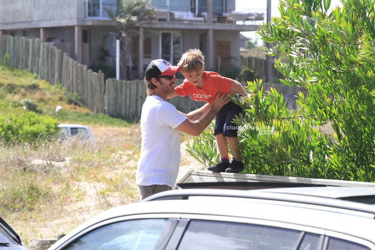 Benjamín Vicuña con Amancio . Foto: RS Fotos