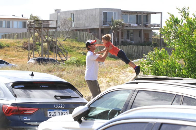 Benjamín Vicuña con Amancio . Foto: RS Fotos