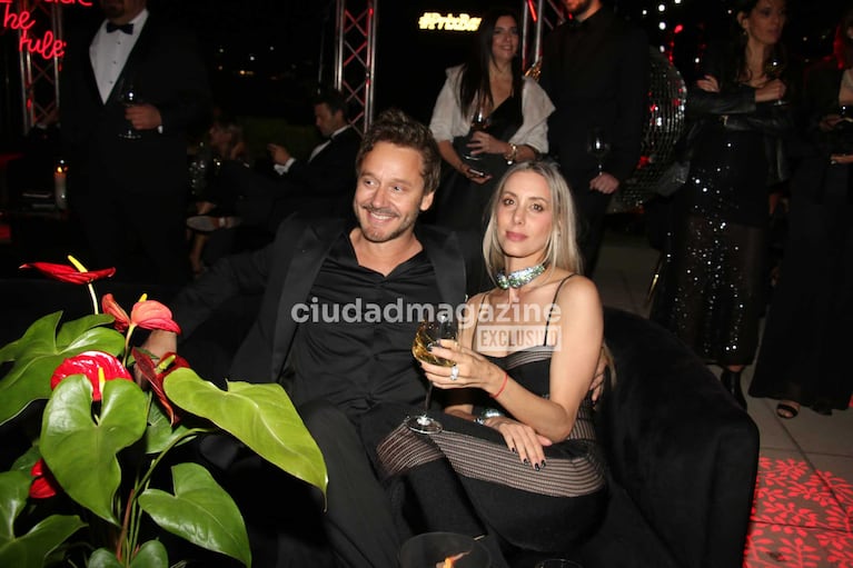 Benjamín Vicuña con Anita Espasandín  (Foto: Movilpress)