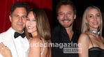 Benjamín Vicuña con Anita Espasandín y Pampita con Martín Pepa (Foto: Movilpress)