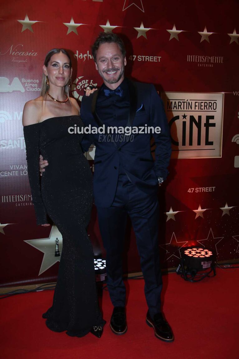 Benjamín Vicuña con Anita Espasandín
Foto: Movilpress