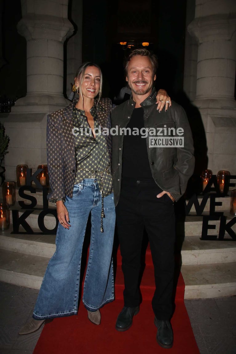 Benjamín Vicuña con Anita Espasandín(Foto: Movilpress)