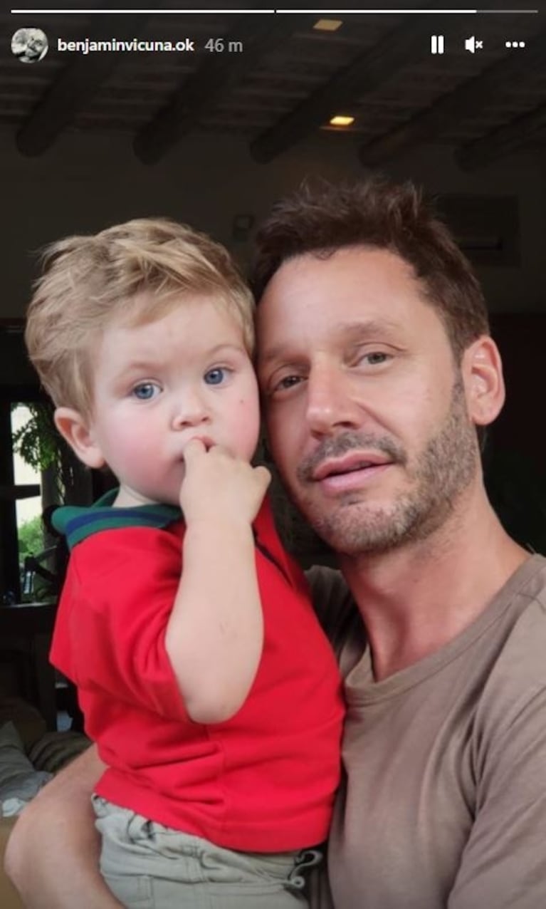 Benjamín Vicuña cuida a Amancio y a Magnolia y Eli Sulichin lo mima en público: "Mi amor"