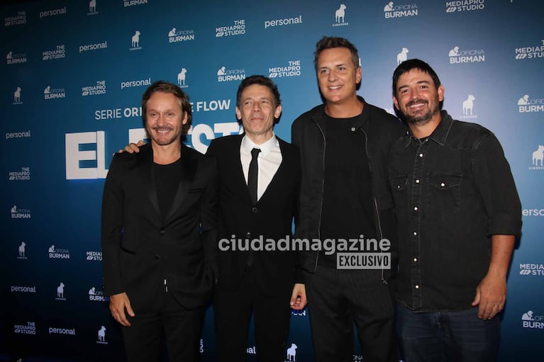 Benjamín Vicuña, Daniel Burman, Ezequiel Campa y Mike Chouhy