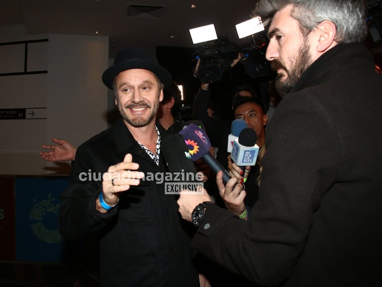 Benjamín Vicuña en el estreno de Homo Argentum (Foto: Movilpress).