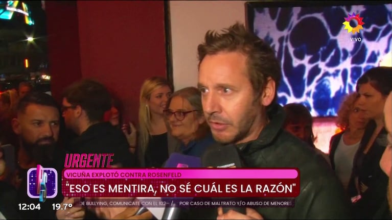 Benjamín Vicuña enfureció con Wanda Nara y Ana Rosenfeld. (Foto: Puro Show)
