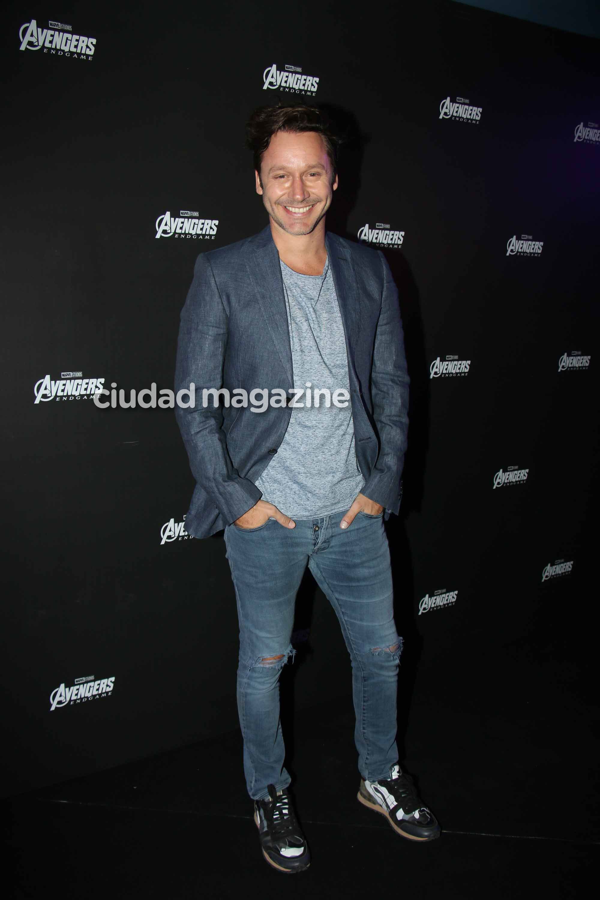 Benjamín Vicuña, fachero en el estreno de Avengers: Endgame (Fotos: Movilpress). 