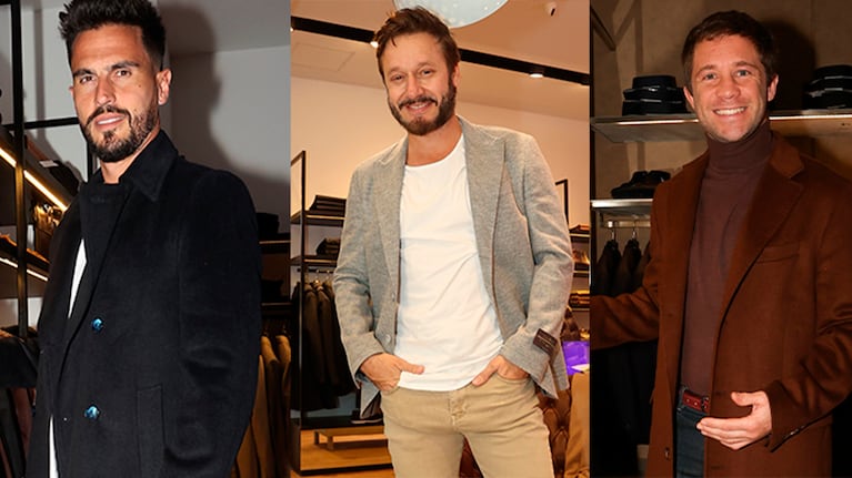 Benjamín Vicuña, Juan Marconi y Nico Riera marcan tendencia con sus looks de invierno