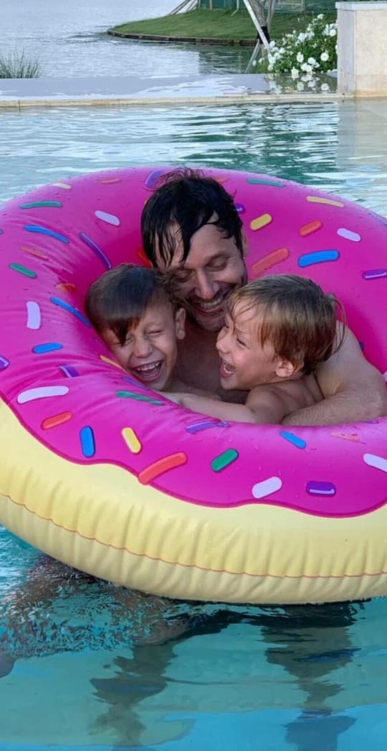 Benjamín Vicuña le celebró el cumpleaños a su hijo Bautista junto a sus hermanos: "Otra vuelta al sol"