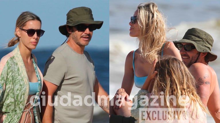 Benjamín Vicuña, Magnolia y Anita Espasandín en Punta del Este (Fotos: RS Fotos).