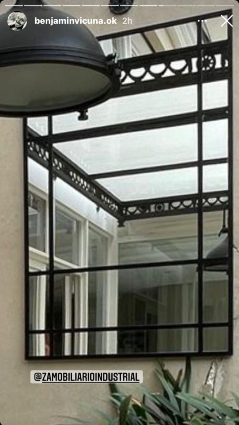 Benjamín Vicuña mostró fotos de cómo quedó la decoración de su nueva súper casa