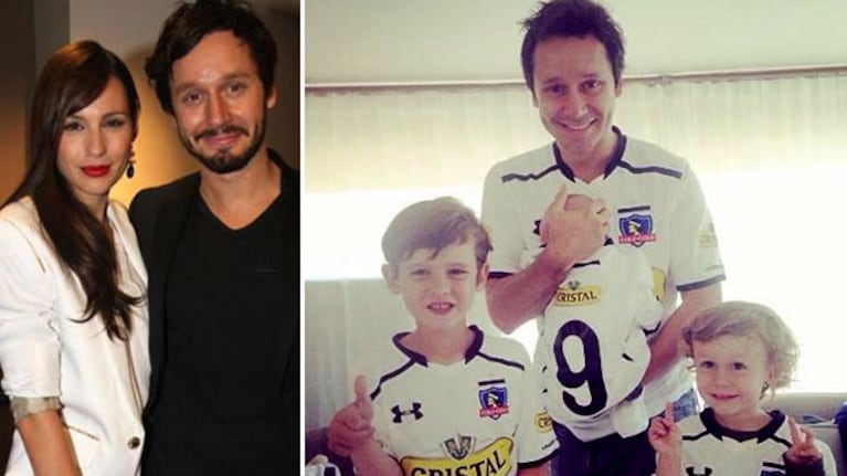 Benjamín Vicuña presentó a Benicio con una tierna foto futbolera. (Foto: Twitter)