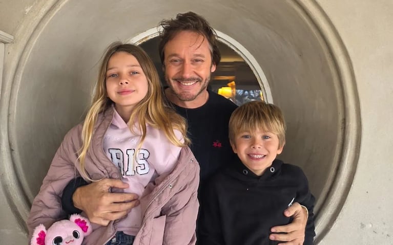 Benjamín Vicuña respondió a Mauro Icardi con contundentes fotos junto a sus hijos. Crédito: Instagram
