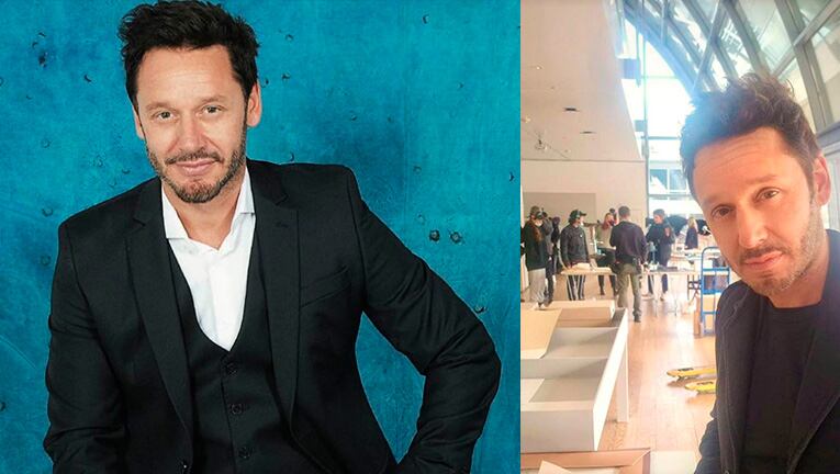 Benjamín Vicuña reveló cómo es su "oficina" durante los rodajes.