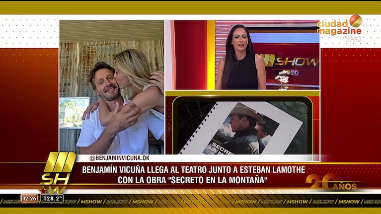 Benjamín Vicuña y Anita Espasandín.