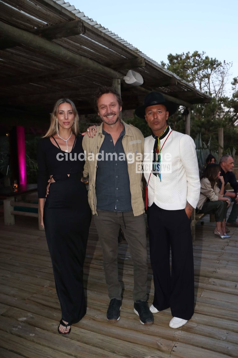 Benjamín Vicuña y Anita Espasandín en la noche de verano de Punta del Este 2026 (Foto: RS Fotos).