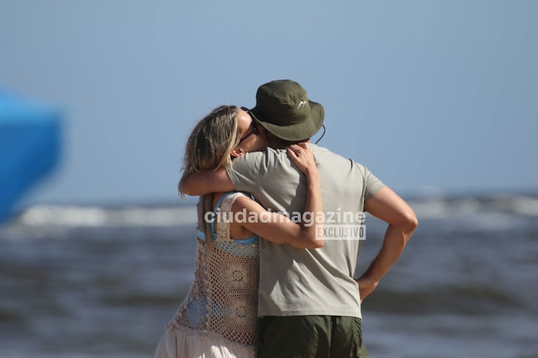 Benjamín Vicuña y Anita Espasandín en Punta del Este (Foto: RS Fotos).