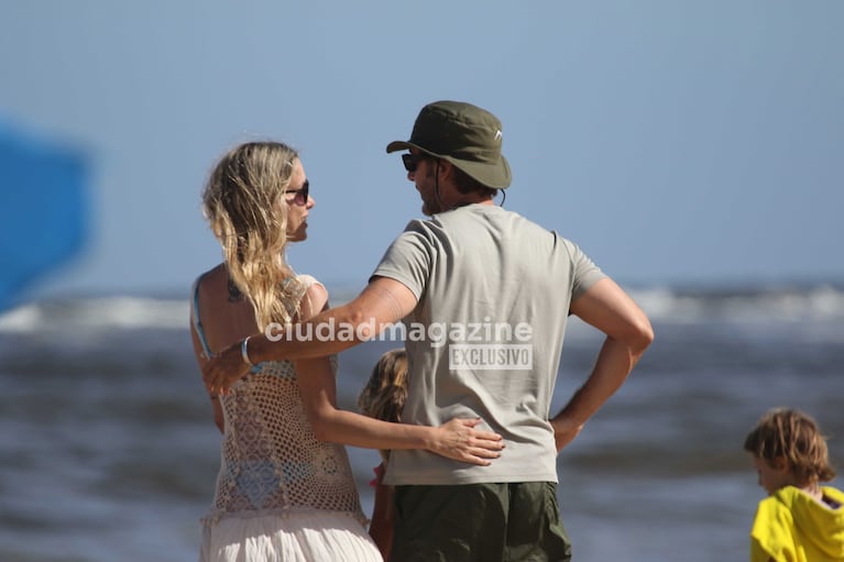 Benjamín Vicuña y Anita Espasandín en Punta del Este (Foto: RS Fotos).
