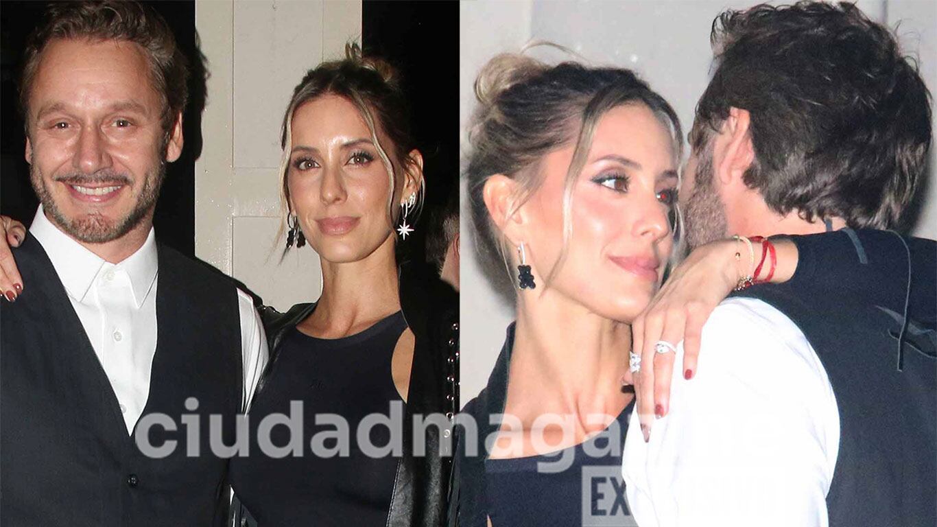 Benjamín Vicuña y Anita Espasandín, enamorados en la noche porteña (Fotos: Movilpress).