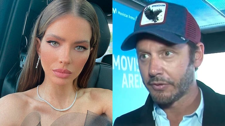 Benjamín Vicuña y China Suárez (Fotos: Instagram @sangrejaponesa y captura América TV)
