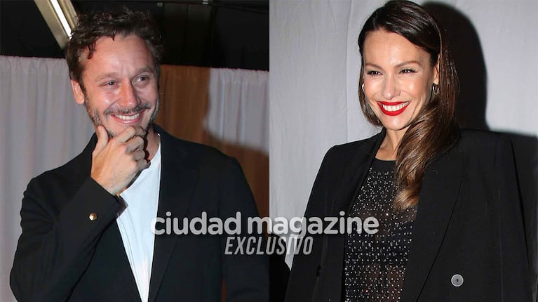 Benjamín Vicuña y Pampita en un evento.