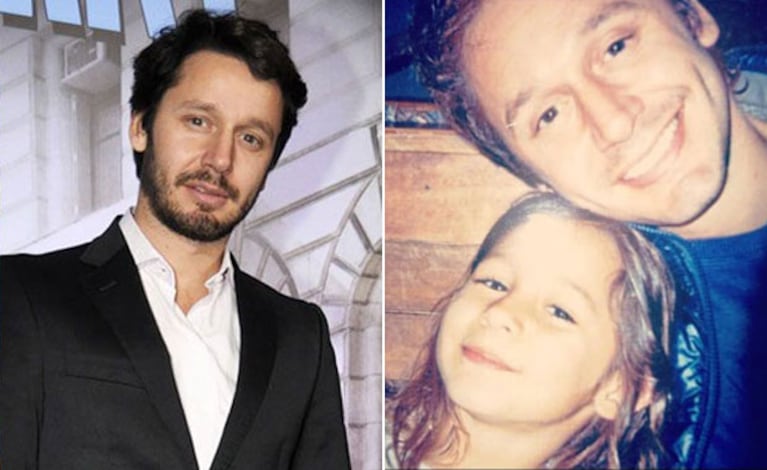 Benjamín Vicuña y su hija, Blanca (Fotos: Ciudad.com y Twitter).