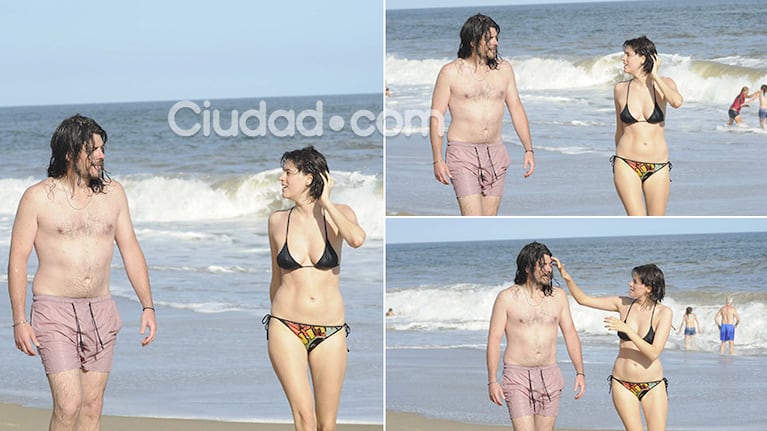Bernardita Barreiro y su novio, 13 años mayor, en las playas de Punta del Este: "Somos inseparables"
