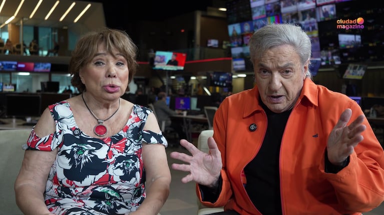 Betiana Blum y Antonio Grimau.