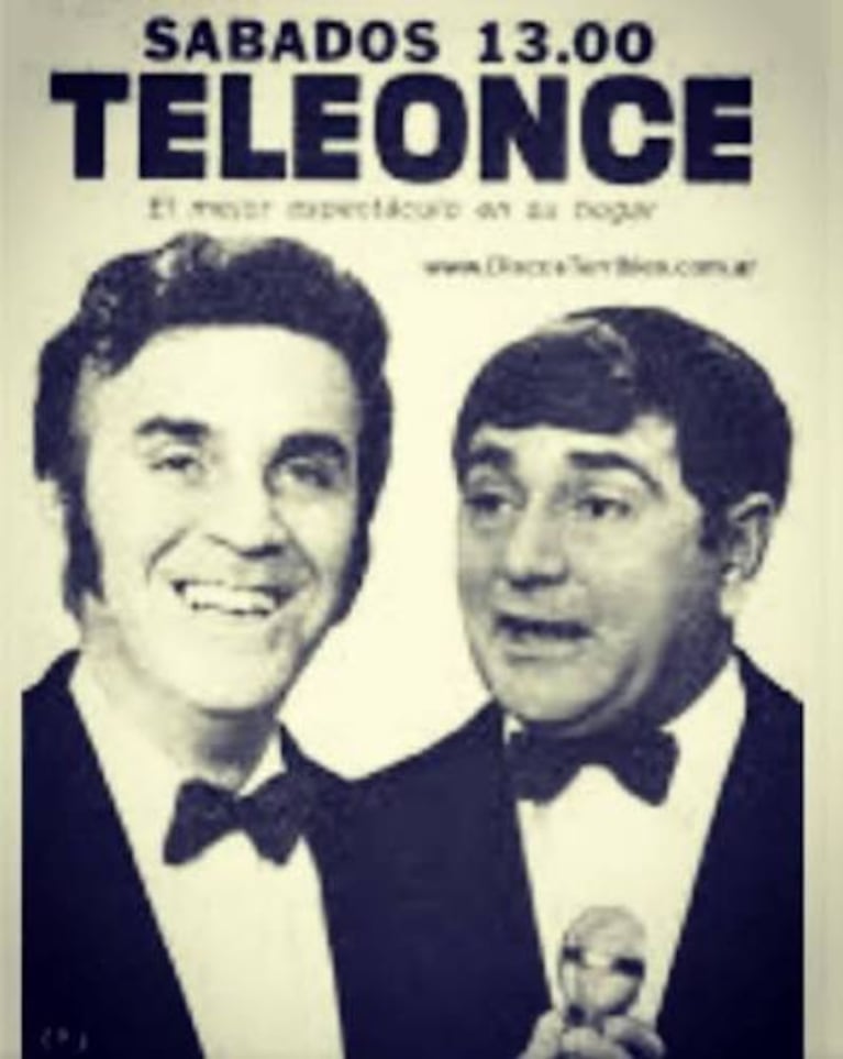 Beto Cabrera y Mario Sánchez en un aviso de televisión.