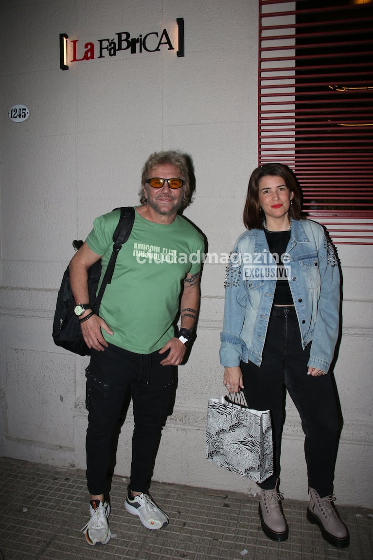 Beto Casell en el cumpleaños de Charly García (Foto: Movilpress).