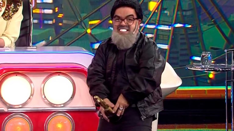 Beto Casella con Leo Raff en Bendita (Foto: captura El Nueve)