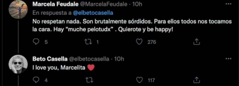 Beto Casella cruzó con todo a Pablo Layús por preguntar si se había hecho un retoque en la cara: "Es un melanoma"