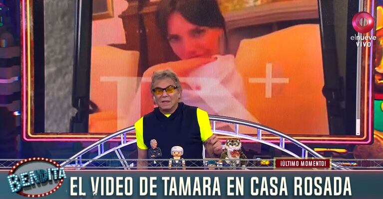 Beto Casella reaccionó en vivo cuando se filtró el video de su panelista.