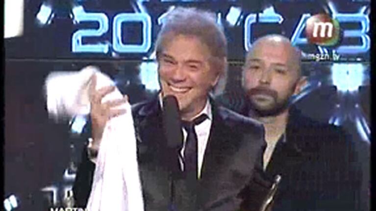 Beto Casella se llevó dos premios Martín Fierro. (Captura TV: Magazine)
